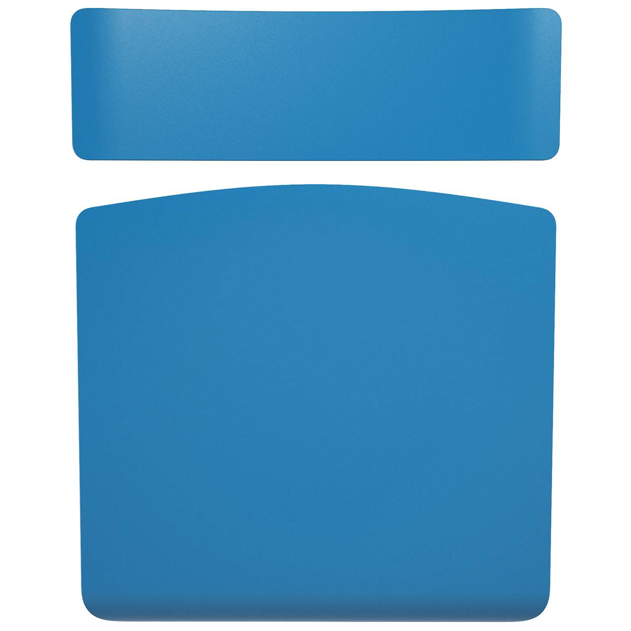 Стул ученический нерегулируемый (гр. 3,4,5,6) серый Синий 4 прямоугольная