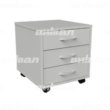 Тумба выкатная "Компакт"  (3 ящика)