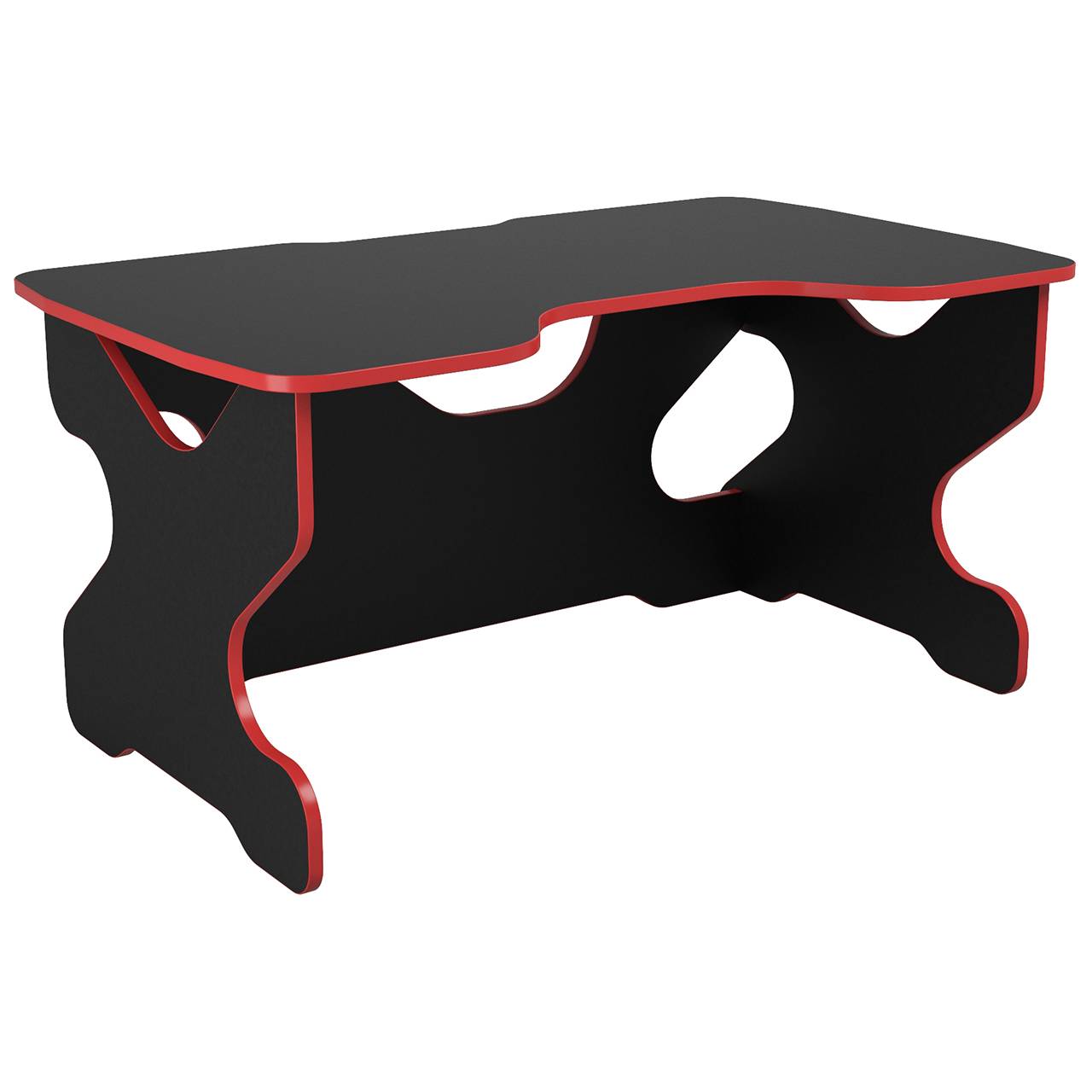Компьютерный стол Райдер Красный/Черный