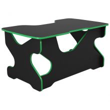 Компьютерный стол Райдер Зеленый/Черный