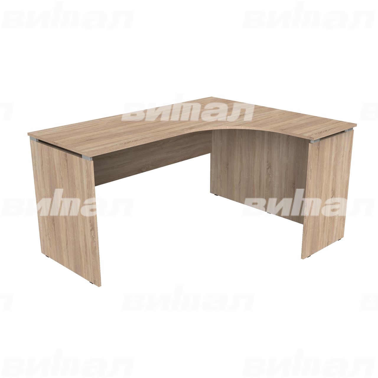 Стол для преподавателя угловой «Альма-1» Дуб сонома ЛДСП